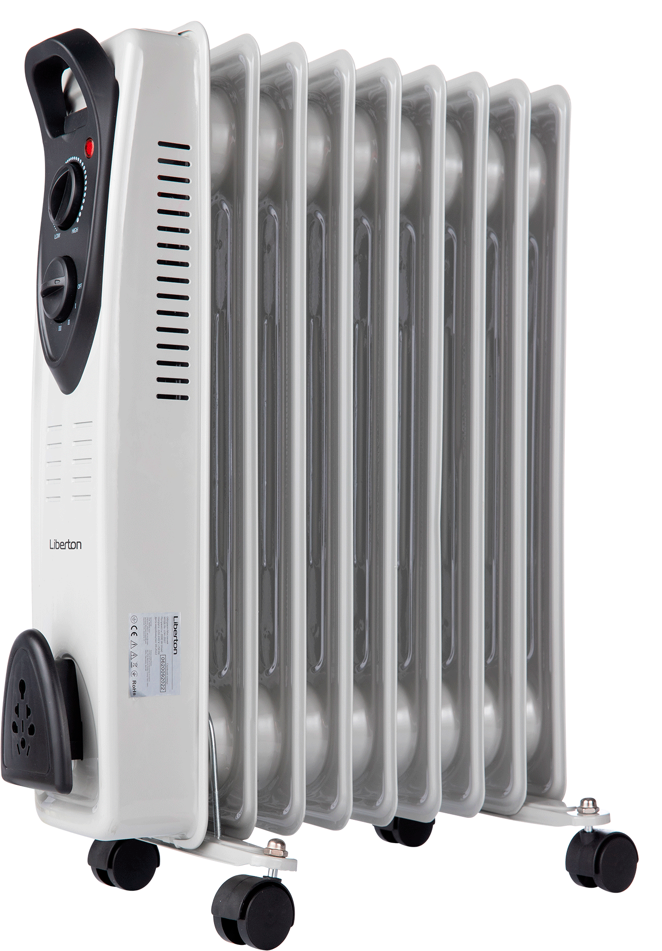 Обігрівач масляний LIBERTON LOH-2607